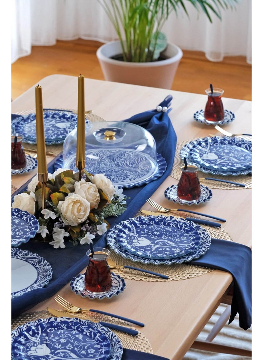 Glore Bluebloom Glass Cake Jar  - Image 2
