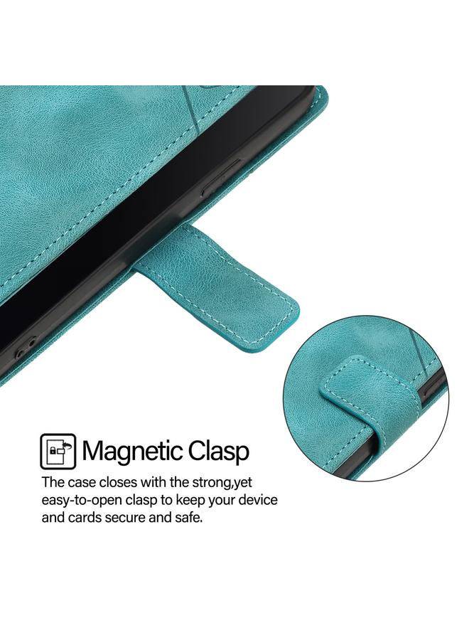 S-TOP Case For OPPO F17 Pro / A93 2020 4G Global Skin-feel Embossed Leather Phone Case - Image 4