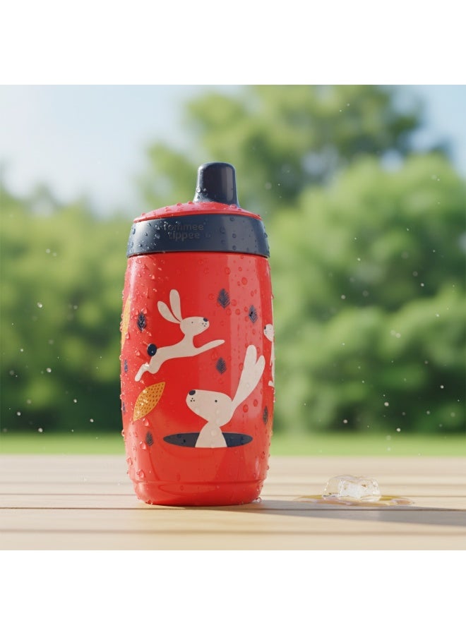 تومي تيبي كوب الأطفال المعزول تومي تيبي سوبر ستار 266 مل – مقاوم للتسرب وخالٍ من BPA، مناسب من عمر 12 شهرًا، لون أحمر - Image 4