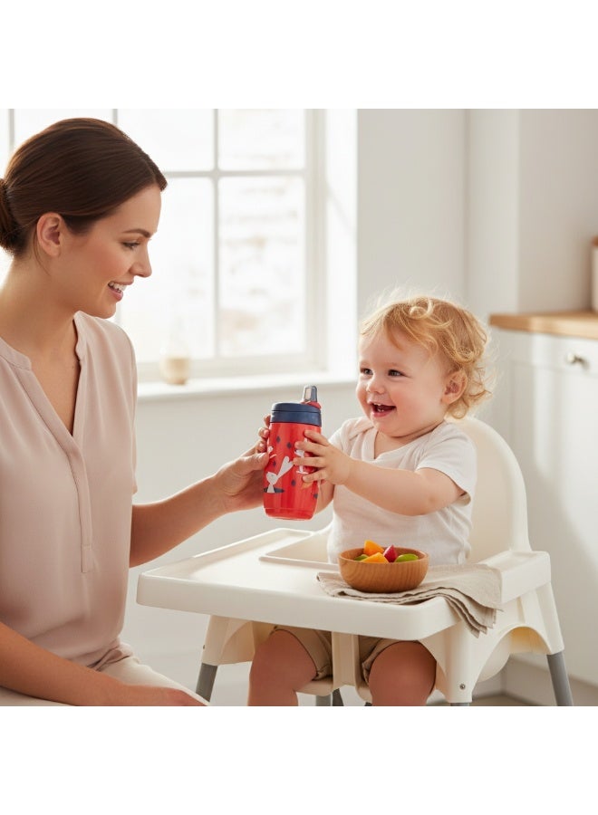 تومي تيبي كوب الأطفال المعزول تومي تيبي سوبر ستار 266 مل – مقاوم للتسرب وخالٍ من BPA، مناسب من عمر 12 شهرًا، لون أحمر - Image 5