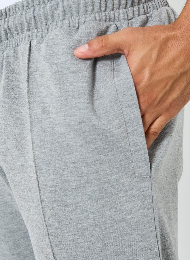 Styli Men Grey Joggers with Drawstring Waist - Image 3