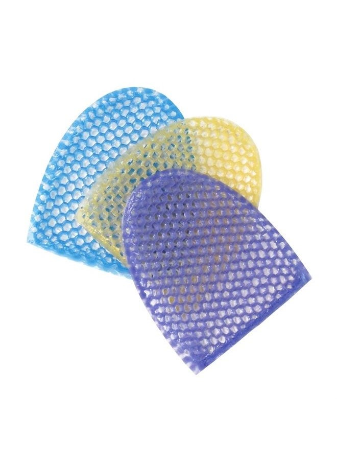 Supracor - SpaCell Facial Sponge - Face Scrubber, Honeycomb Face Exfoliator for Smoother, Softer, and Younger Looking Skin, Black, One Pack - Image 1