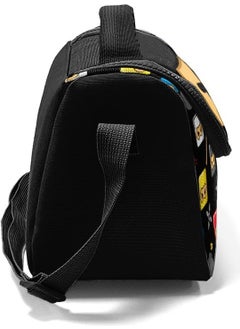 CORAL HIGH Kids Black Ninja Patterned Thermo Lunchbox 11811  - Image 3