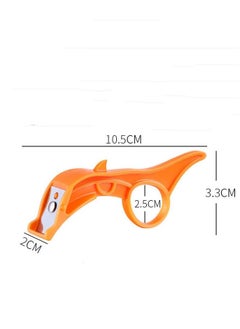Generic Fruit Peeler, Vegetable Peeler, Creative Peeler, Multifunctional Peeler, Potato Peeler, Orange Peeler With Ring Handle, Reusable Kitchen Peeler  - Image 3