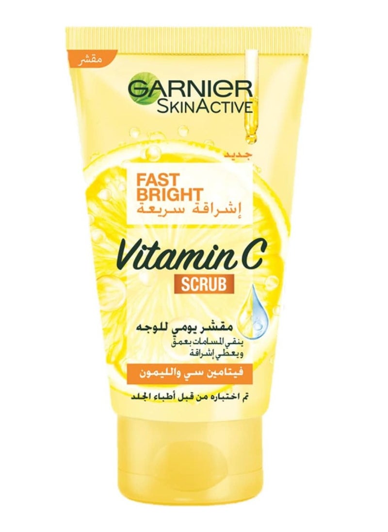 Garnier Garnier Fast Bright Vitamin C Daily Scrub – 50ml  - Image 1