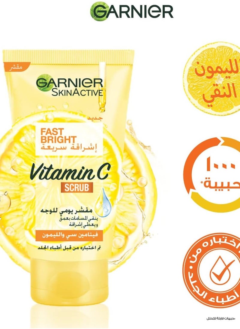 Garnier Garnier Fast Bright Vitamin C Daily Scrub – 50ml  - Image 3