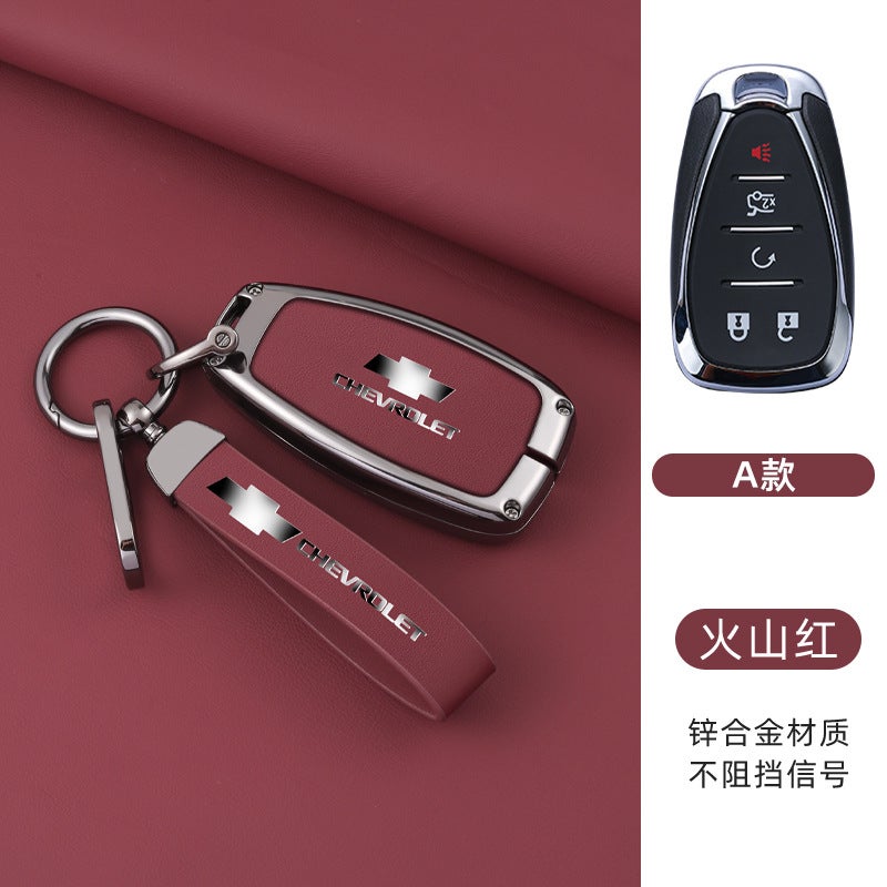 Chevrolet Zinc Alloy Remote Key Case Cover for Chevrolet (Cavalier, Cruze, Sail, Equinox, Orlando, Trax) - Image 1