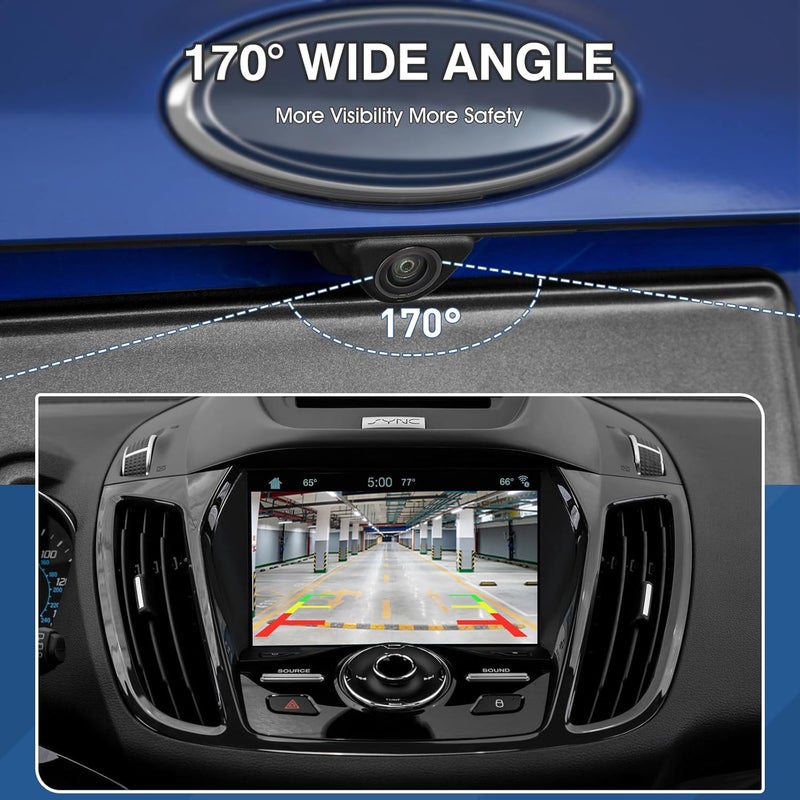 ACAUTO Rear View Backup Reverse Camera for 2014-2016 Ford Escape - Image 5