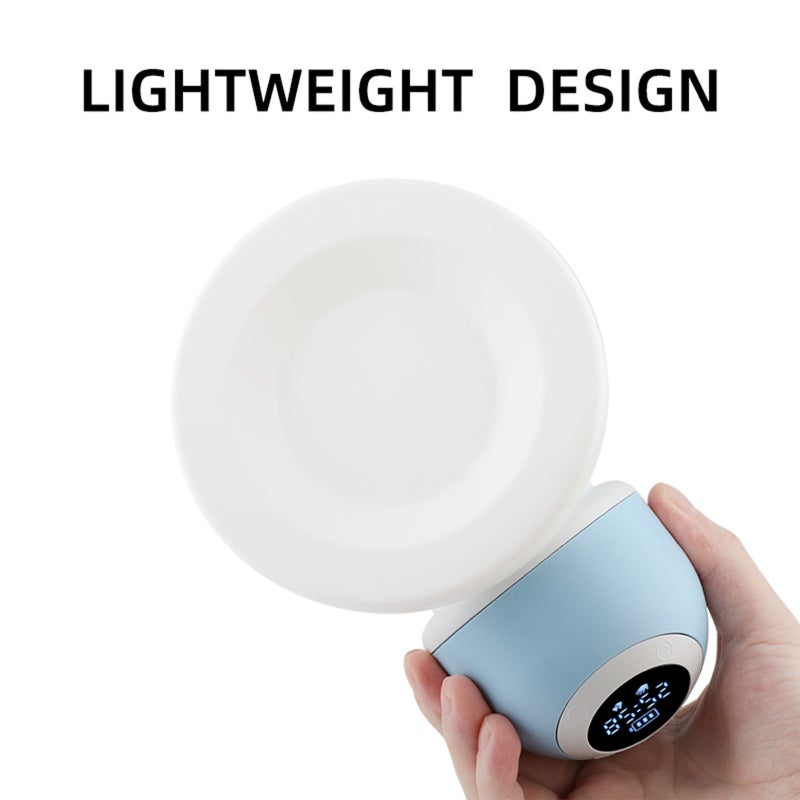 Electric Breast Pump Manual Milk Pump Lightweight Ergonomic Design Food-grade Material with LED Display 9 Adjustable Suction Levels - Image 3