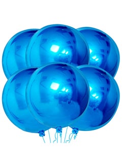 Blue Foil Balloons Pack of 6 for Party Decoration - pzsku/ZAF49EA706984A4763D69Z/45/_/1718886678/3635ee44-485b-4616-b122-bff5fc5a6f4e