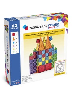 MAGNA-TILES MicroMAGS Combo 62 Piece Set  - Image 2