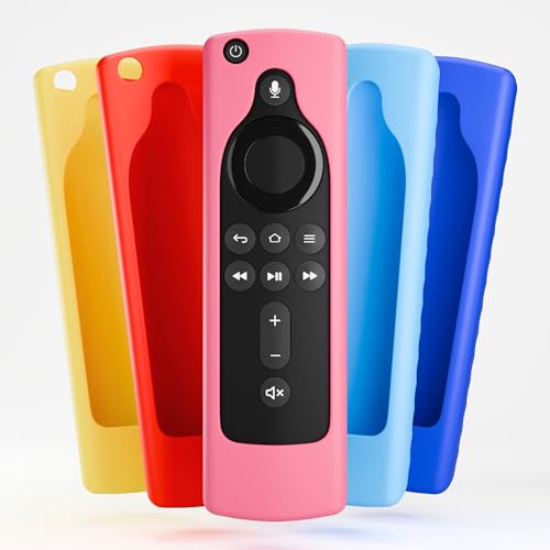 ZdalaMit Silicone Remote Cover Compatible with Amzon AIexa Voice FlRE TV Stick 2nd Generation & 3rd Generation Remote (Remote Not Included) (Pink) - Image 1