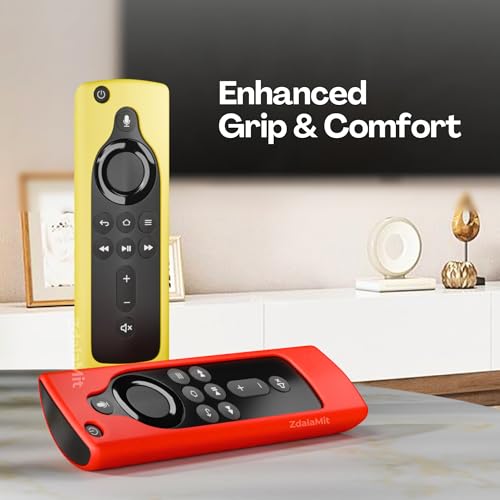 ZdalaMit Silicone Remote Cover Compatible with Amzon AIexa Voice FlRE TV Stick 2nd Generation & 3rd Generation Remote (Remote Not Included) (Pink) - Image 4