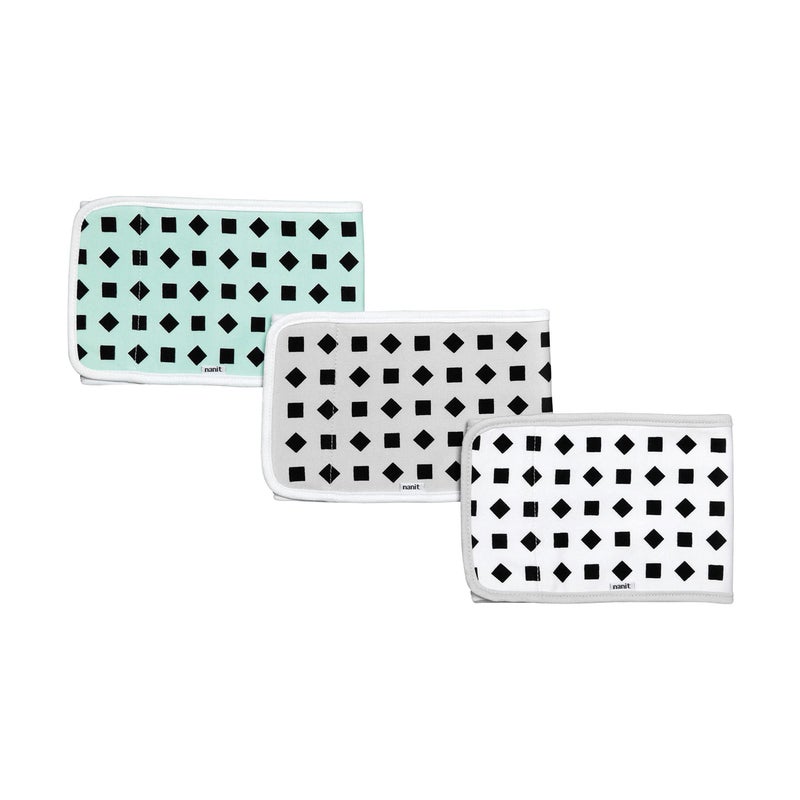 Nanit Nanit Breathing Wear Band 3Pack Works with Nanit Pro Baby Monitor to Track Breathing Motion SensorFree RealTime Alerts 100 Cotton Size Small 03 Months MultiColor