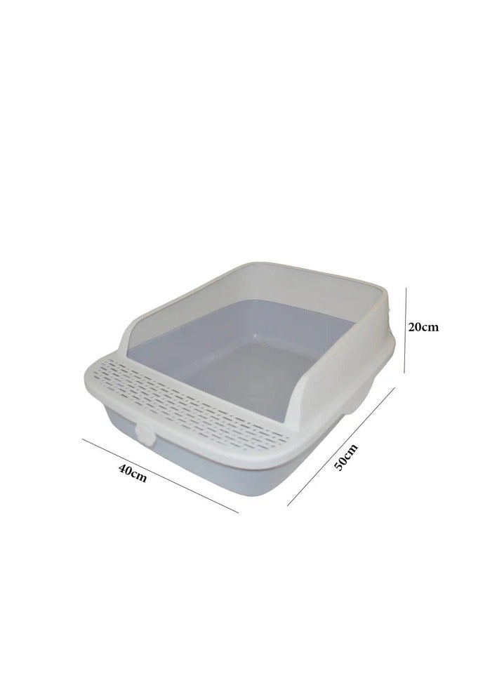 Cat litter box with plastic litter scoop - Image 2