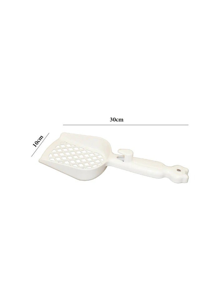 Cat litter box with plastic litter scoop - Image 3