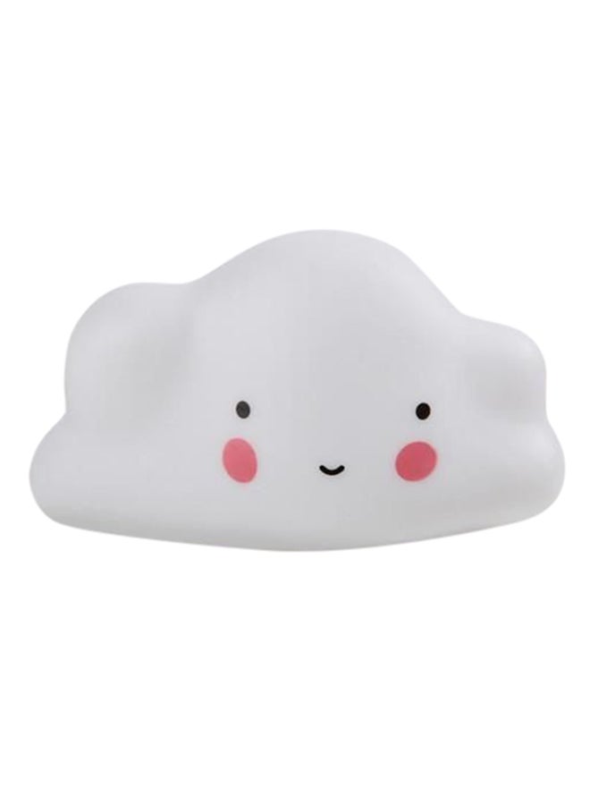 NIBEMINENT Cloud Portable LED Night Light White 10x9cm 
