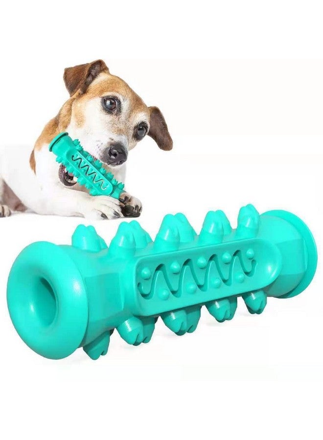 Dog Oral Toothbrush Rubber Bone Chew Treat Dispenser Toy Ideal For Teeth Cleaning And Playing Aggressive Chewers Dogs And Puppies (Multicolor) - Image 1