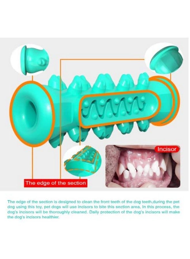 Dog Oral Toothbrush Rubber Bone Chew Treat Dispenser Toy Ideal For Teeth Cleaning And Playing Aggressive Chewers Dogs And Puppies (Multicolor) - Image 4