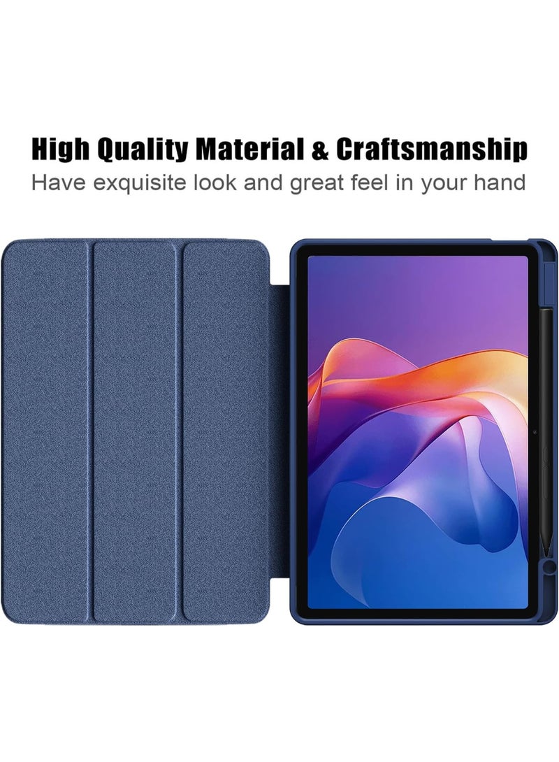 Case for Xiaomi Redmi Pad 2 Tablet 11 Inch 2025, Shockproof Protective Case with Auto Sleep/Wake, Dark Blue - Image 5
