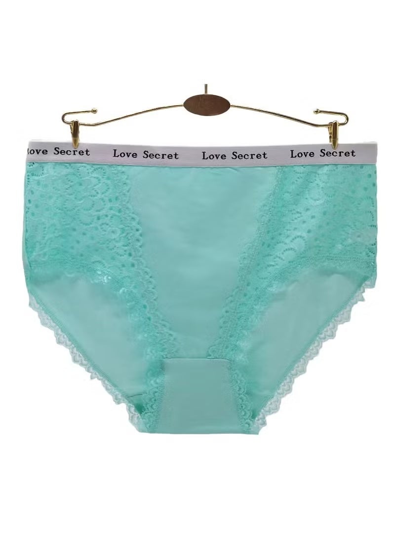 Zeemey Love Secret 6 Pack Womens Underwear Cotton Sort Bikini Breathable Panties Low Rise Hipster Ladies Lingerie - Image 4