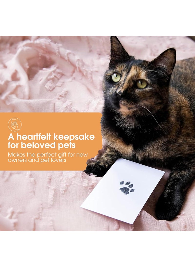 pearhead Pearhead Paw Print Clean Touch Ink Pad Kit for Dogs and Cats Pet Owner Keepsake DIY Inkless Paw and Nose Print Impression Set SmallMedium  - Image 4