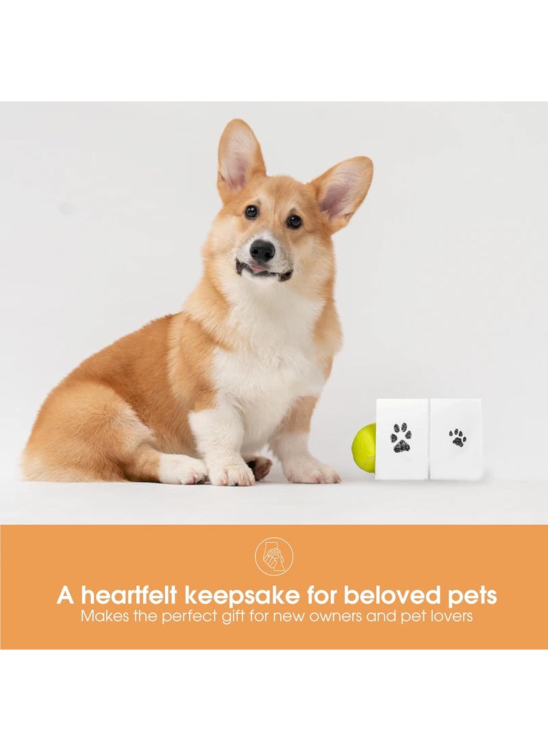 pearhead Pearhead Paw Print Clean Touch Ink Pad Kit for Dogs and Cats Pet Owner Keepsake DIY Inkless Paw and Nose Print Impression Set SmallMedium  - Image 5