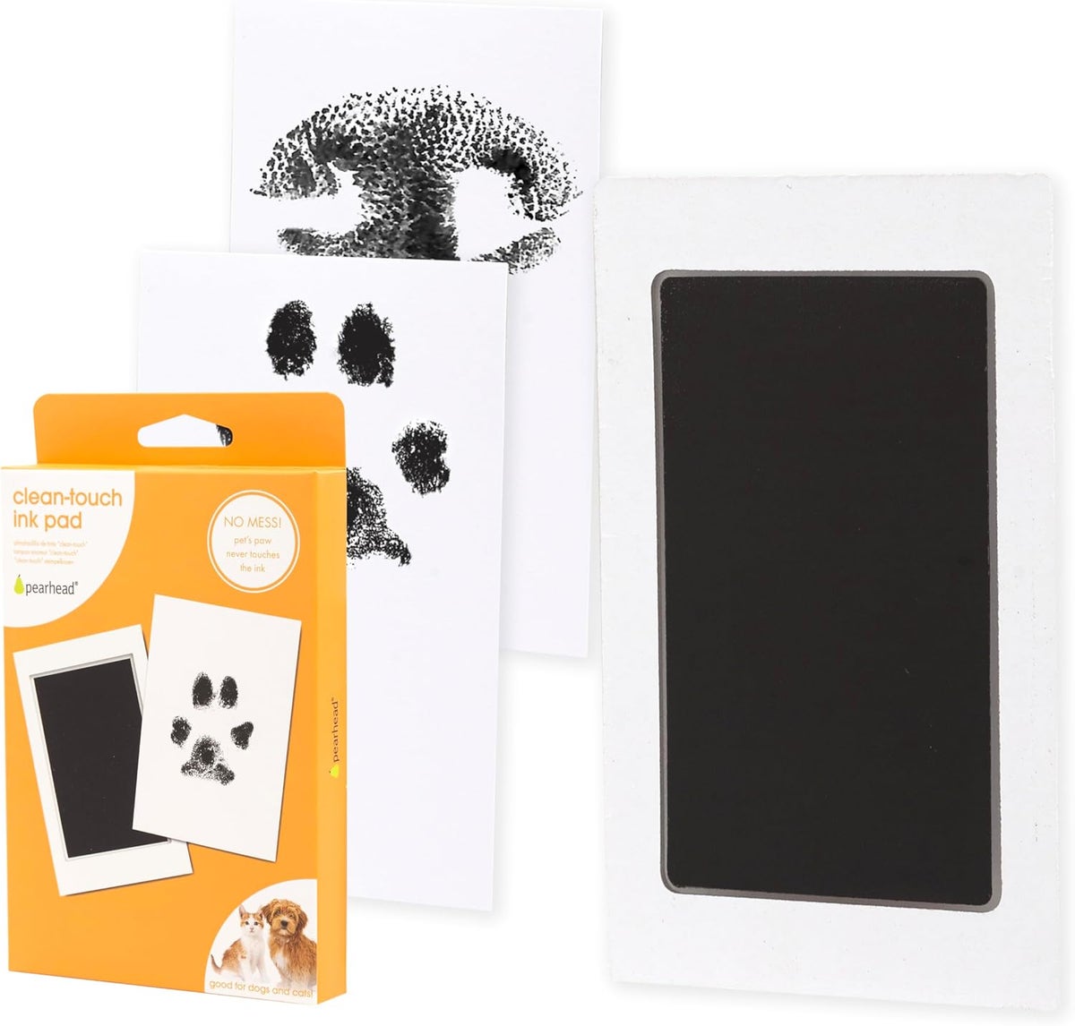 pearhead Pearhead Paw Print Clean Touch Ink Pad Kit for Dogs and Cats ...