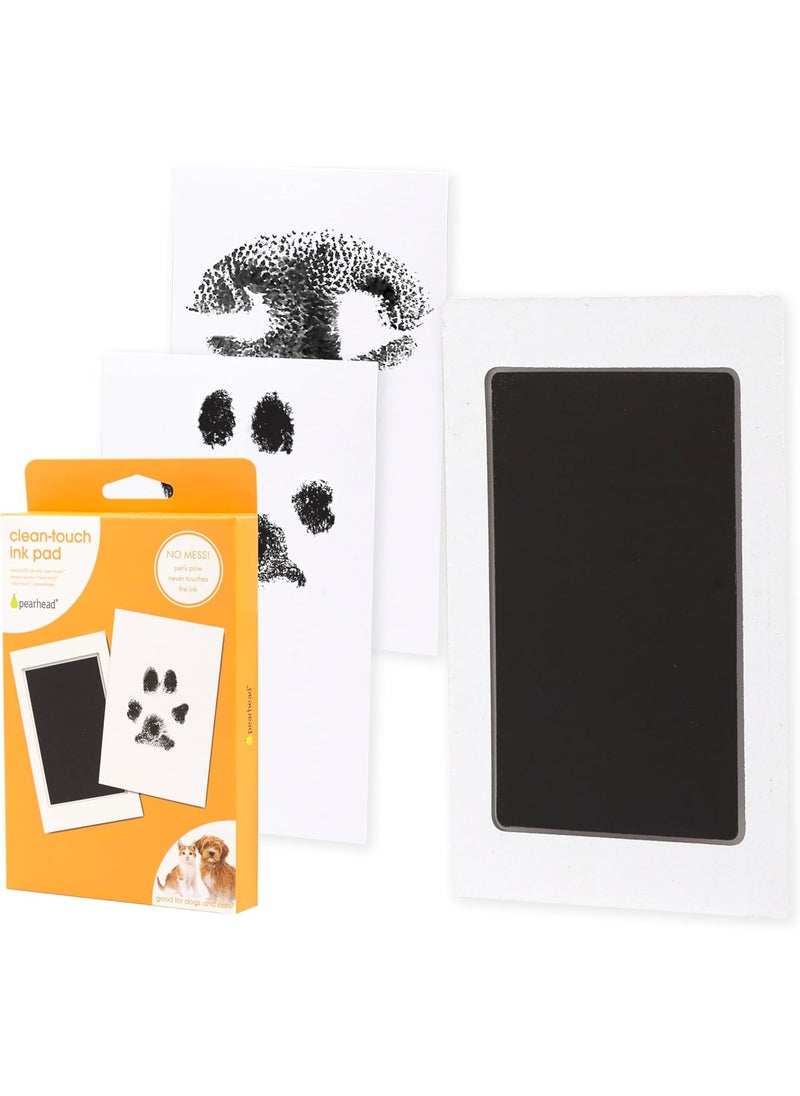 pearhead Pearhead Paw Print Clean Touch Ink Pad Kit for Dogs and Cats Pet Owner Keepsake DIY Inkless Paw and Nose Print Impression Set SmallMedium  - Image 1