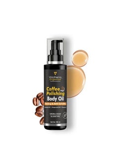 VOLAMENA WITH DEVICE Coffee Polishing Body Oil I Relieves Stress I Glowing Even Skin Tone I Nongreasy For Both Men & Women 100 Ml  - Image 3