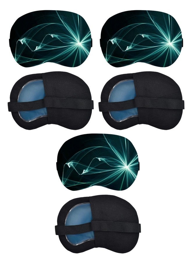 Samtrish Ultra Soft Blackout Sleep Eye Mask | Adjustable Sleeping Blindfold for Men & Women | Travel, Meditation, Office Naps & Deep Night Rest | Comfortable Sleep Shade | Pack of 3 - Image 1
