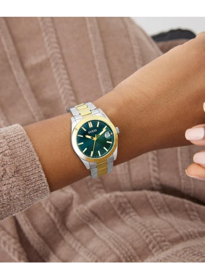 GUESS Alice 2-Tone Analog Watch-GW0934L3 - Image 4