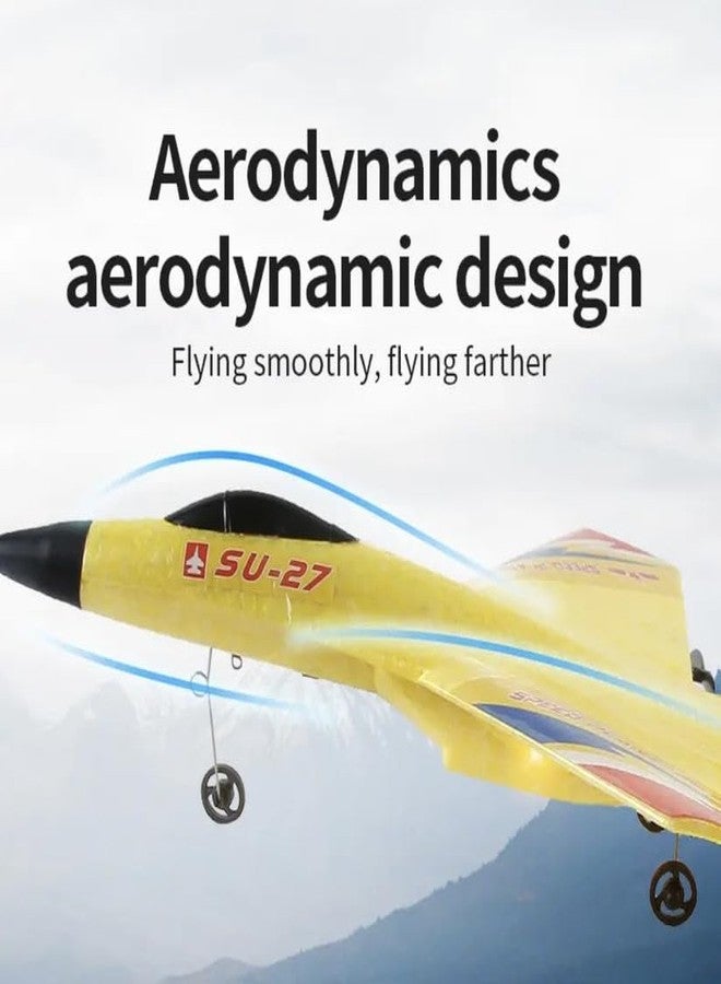 KIDSZILLA Rc Airplane 2.4 GHZ Remote Control Airplane Glider, 2 CH Easy to Fly Remote Control Fighter Jet, Epp Foam Rc Aircraft with Automatic Balance Gyro for Kids/Adult Kids-3 - Image 4