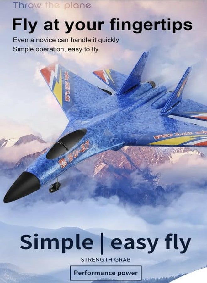 KIDSZILLA Rc Airplane 2.4 GHZ Remote Control Airplane Glider, 2 CH Easy to Fly Remote Control Fighter Jet, Epp Foam Rc Aircraft with Automatic Balance Gyro for Kids/Adult Kids-3 - Image 2