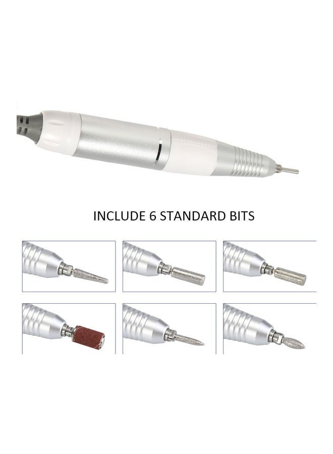 NIBEMINENT Professional Electric Nail Art Drill Pen Gold 24 x 10 20cm - Image 3