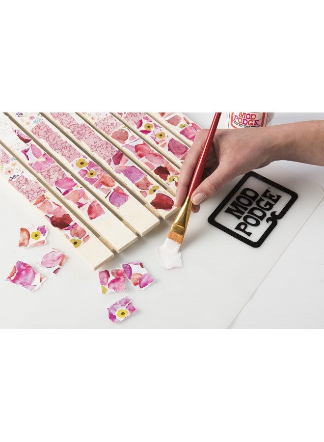 Mod Podge Waterbase Sealer, Glue And Finish For Paper (8-Ounce), Cs11236 Matte Finish - Image 3