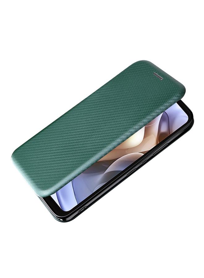 S-TOP Case For Motorola Moto G200 5G / Edge S30 Carbon Fiber Texture Horizontal Flip Leather Phone Case - Image 4