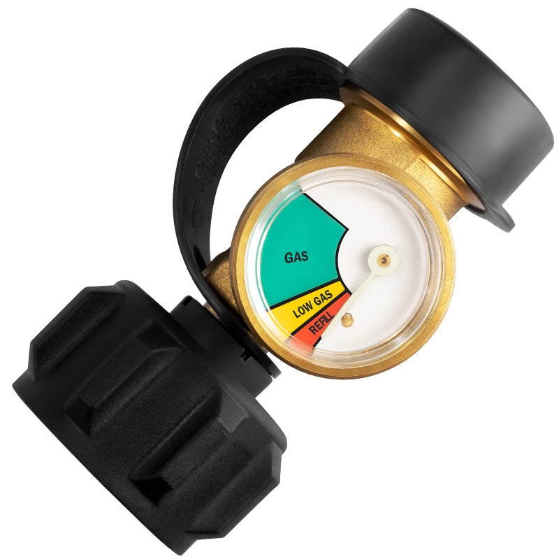 DOZYANT مؤشر مستوى خزان البروبان DOZYANT وكاشف تسرب ومقياس ضغط الغاز عالمي للسيارات الترفيهية، الأسطوانة، شواية الغاز، المدفأة والمزيد من الأجهزة - اتصال نوع 1 - Image 5