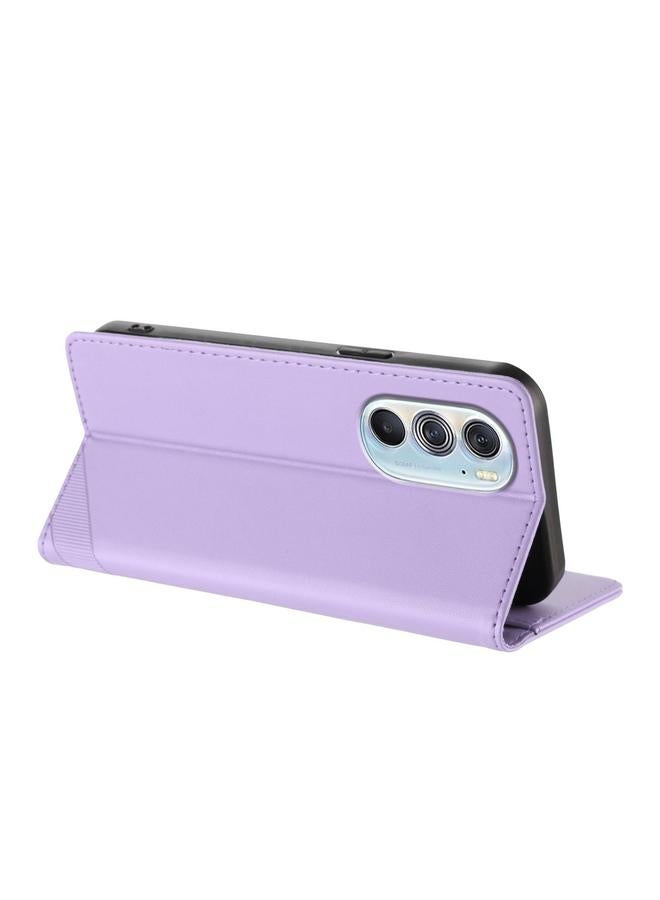 S-TOP Case For Motorola Edge 30 Pro Embossed Multi-functional Wallet Retro Leather Phone Case - Image 3