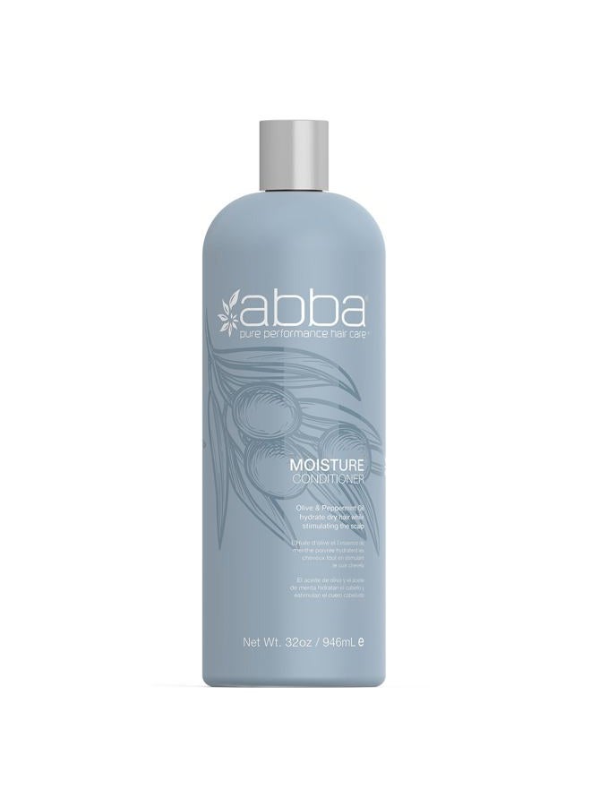 ABBA Moisture Conditioner, Olive Butter & Peppermint Oil, 32 Fl Oz - Image 1