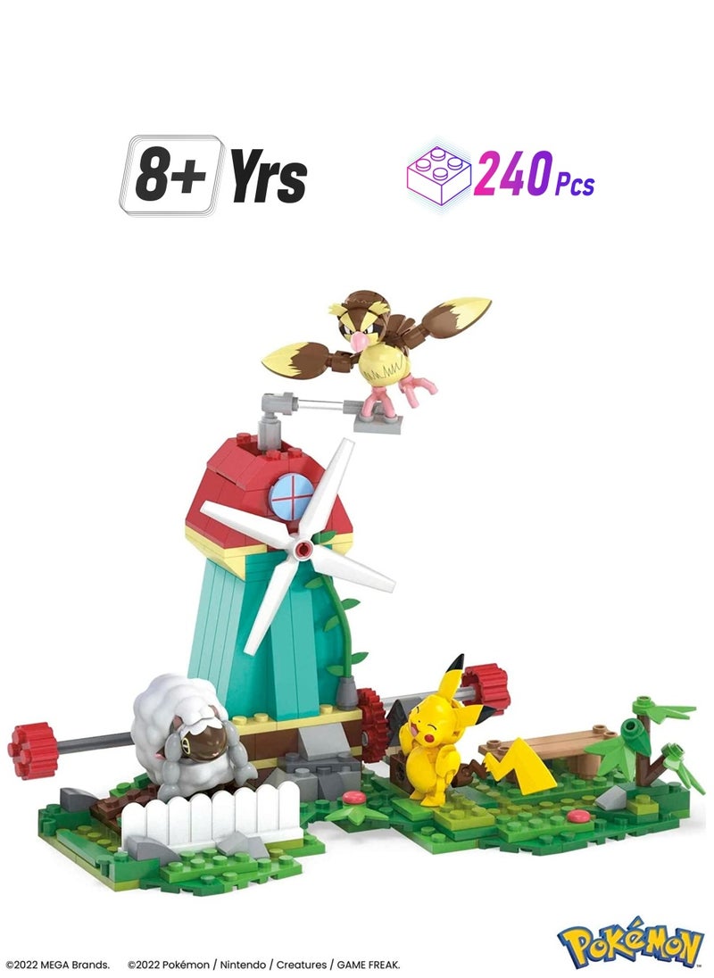 MEGA Mega Pokemon Countryside Windmill Building Set  - Image 1