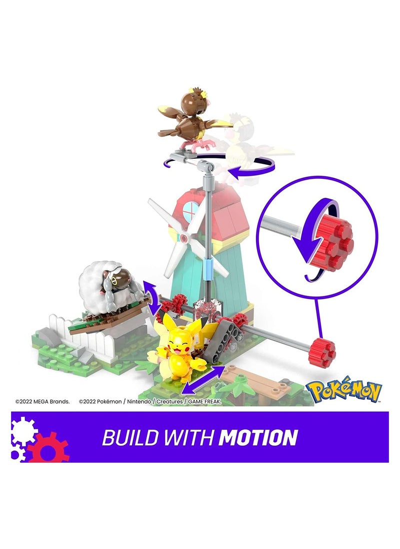 MEGA Mega Pokemon Countryside Windmill Building Set  - Image 3