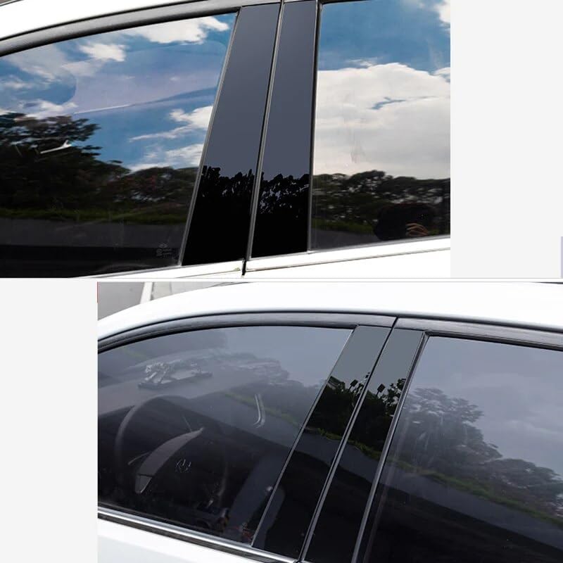 DEMULAX 6PCS Polished Pillar Posts Window Trim Cover - Image 5
