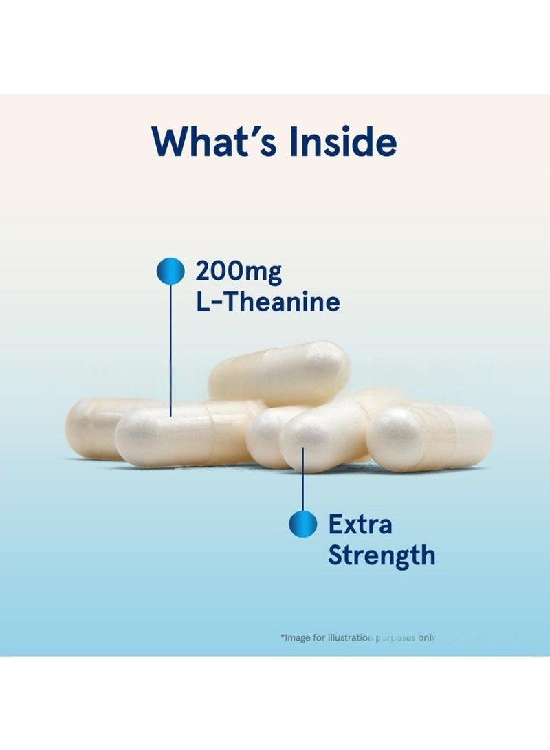 السطر الأول L-Threonine 200 ملغ تخفيف التوتر 60 كبسولة نباتية - Image 3