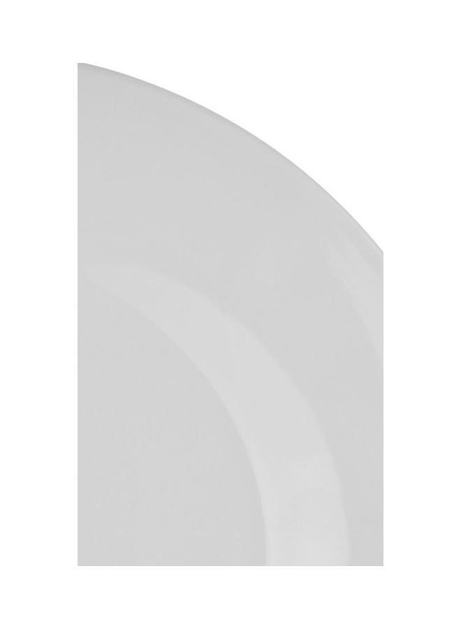 Royalford 8 Inch Round Melamineware Melamine Dinner Plate, Serving Plate | Classic Design, Deep Soup Plate | Ideal for Soup, Desserts & Ice Cream | White | RF10857 White 8inch - Image 3
