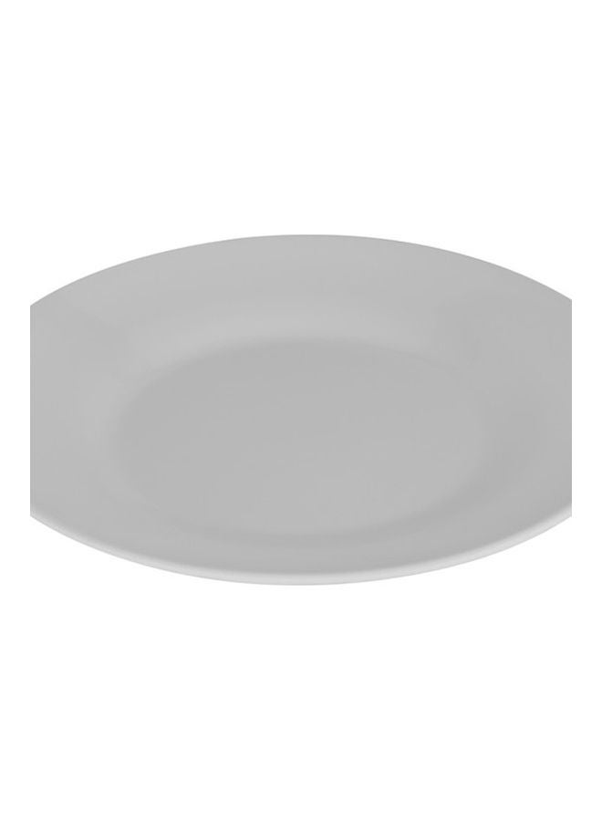 Royalford 8 Inch Round Melamineware Melamine Dinner Plate, Serving Plate | Classic Design, Deep Soup Plate | Ideal for Soup, Desserts & Ice Cream | White | RF10857 White 8inch - Image 4