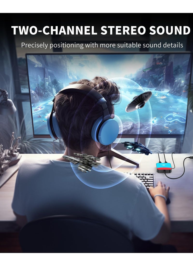 4K Audio Video Capture Card for Nintendo Switch, USB C 3.0 1080P 60FPS HDMI Recorder for Gaming, Live Streaming, Video Conferencing - Compatible with PS5, Xbox, OBS, Camera, and PC. - Image 5