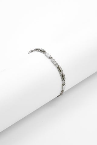 Women Laria Stainless Steel Logo Two-Row Bracelet, Silver - pzsku/ZAF4BBF1ED3E4F7855693Z/45/1746200681/ae62918c-ecca-40ec-989f-c24bafdd4f06