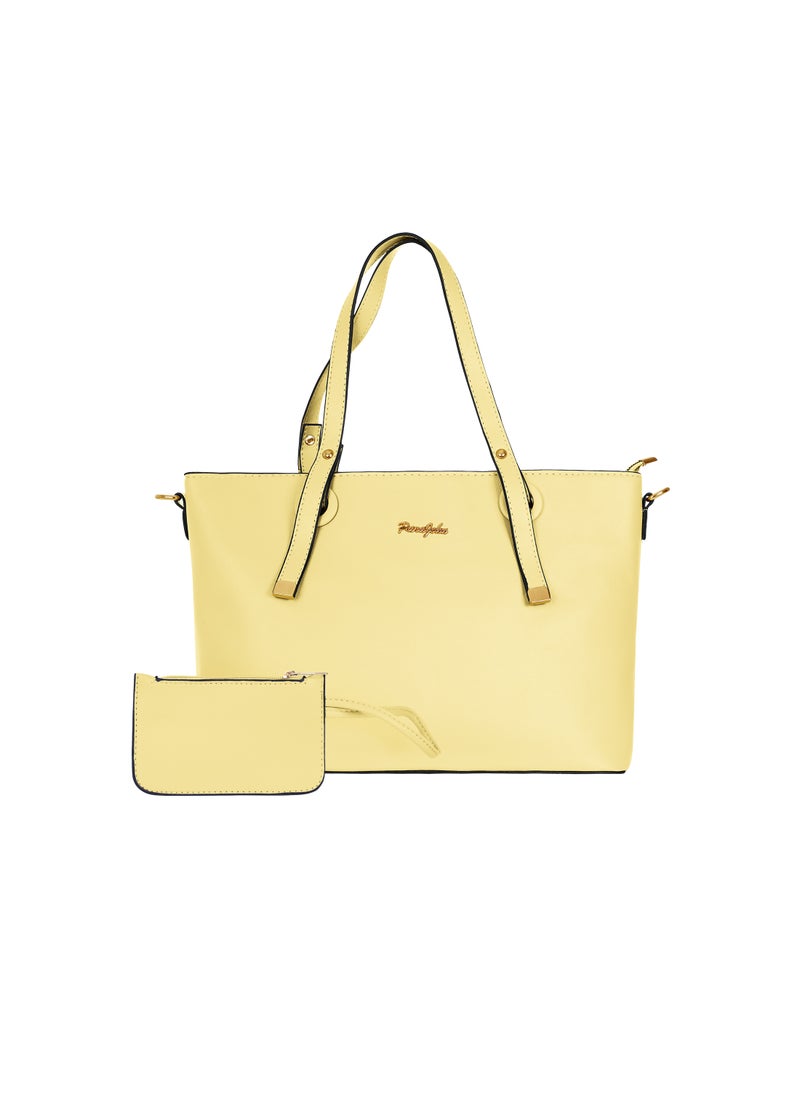 PARAJOHN Bella Tote Solid Fashionable Ladies Top-handle Bags Handbags for women Shoulder Crossbody bag  - Image 1