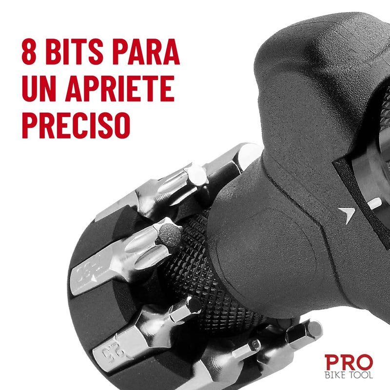 PRO BIKE TOOL Adjustable T Torque Wrench - 4, 5 and 6 Newton Meters - Quality Bicycle Maintenance Tool for Road & Mountain Bikes - 1/4 Inch Hex Driver Torque Wrench for Home & Roadside Repair - Image 4